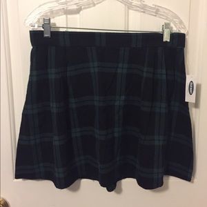 “Clueless” plaid skirt